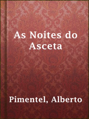 cover image of As Noites do Asceta